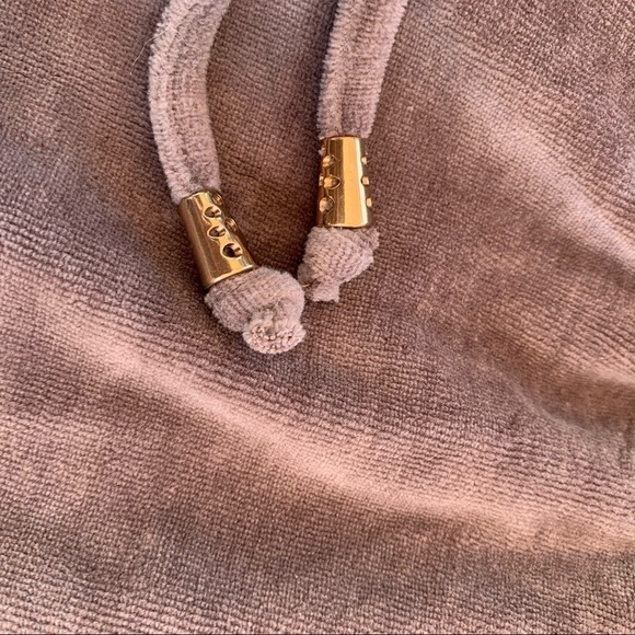 Vanita Rosa Taupe Luxury LowRise Velour Joggers XS - Picture 6 of 12